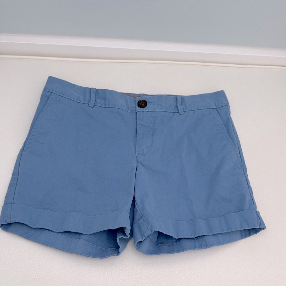 Banana Republic Light Blue City Chino Women's Shorts